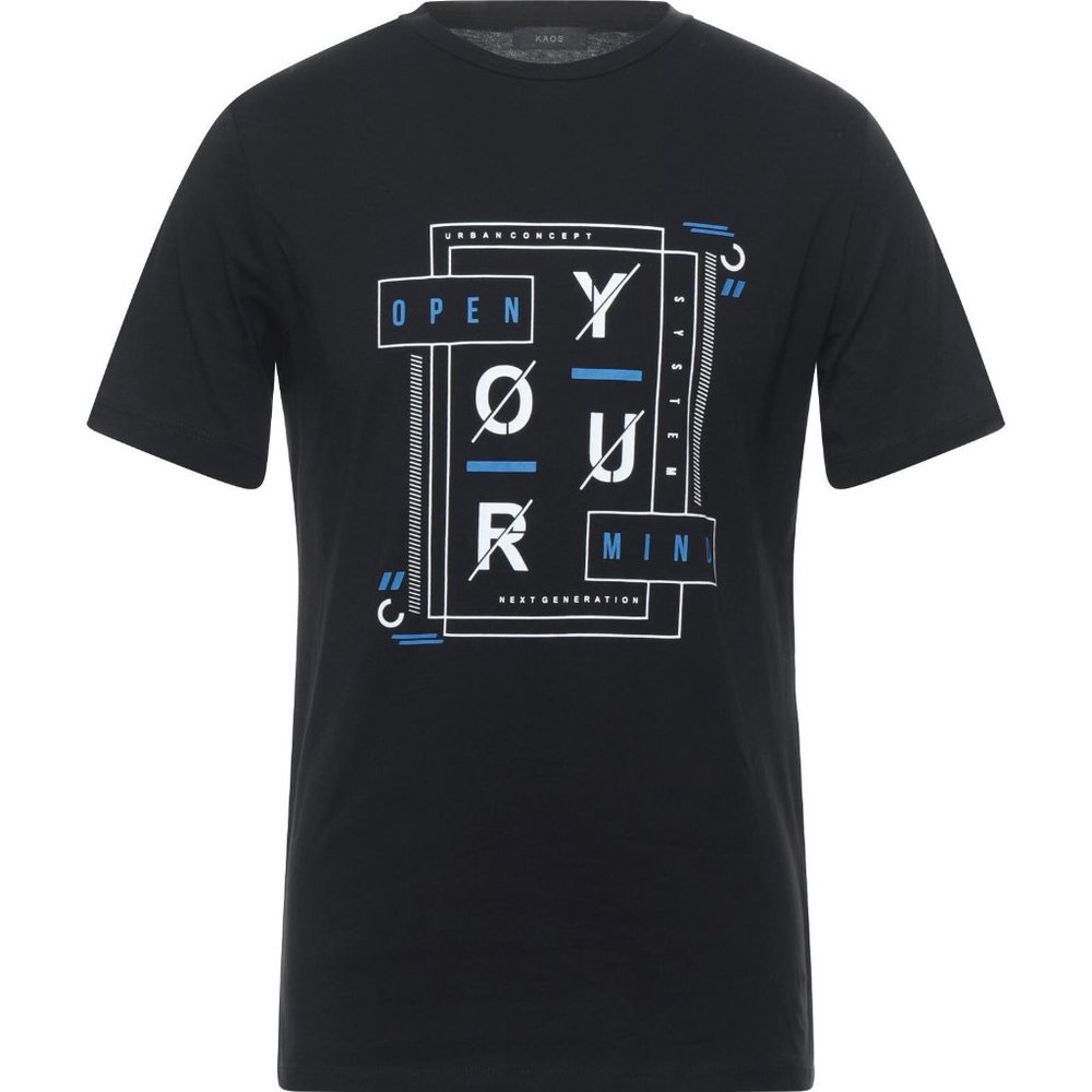(84% Off!) KAOS Black T-Shirt